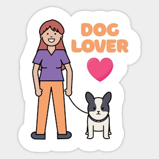 Dog Lover Sticker